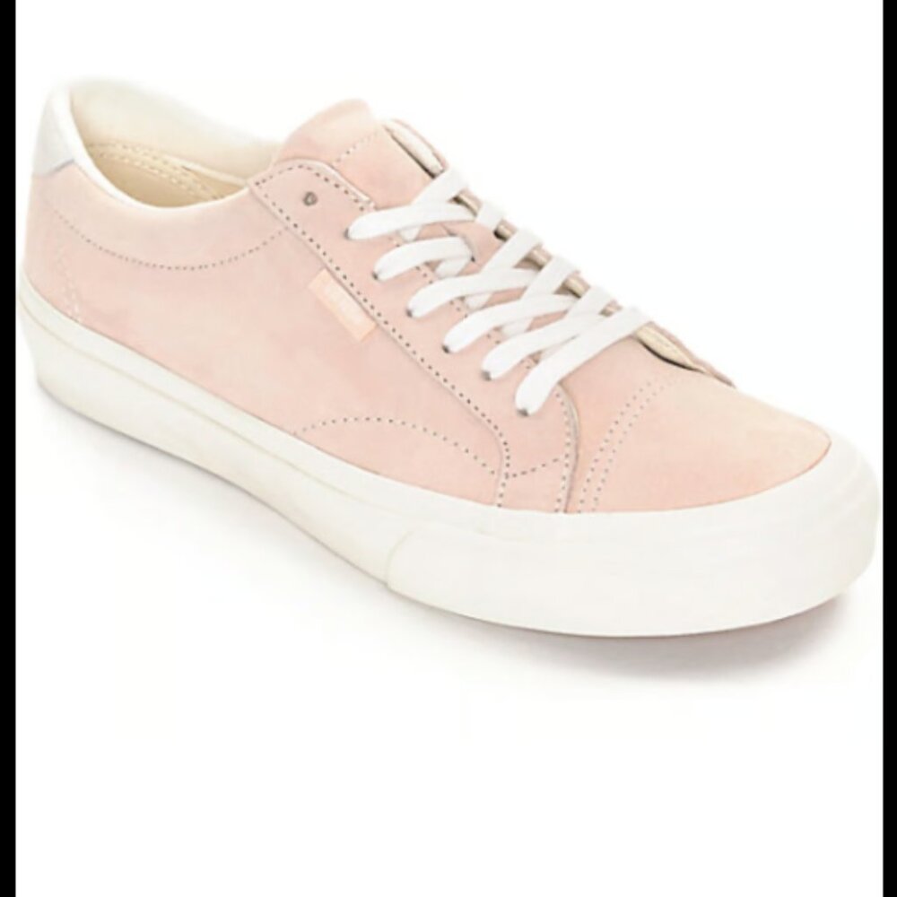 Vans Pink Suede Sneakers